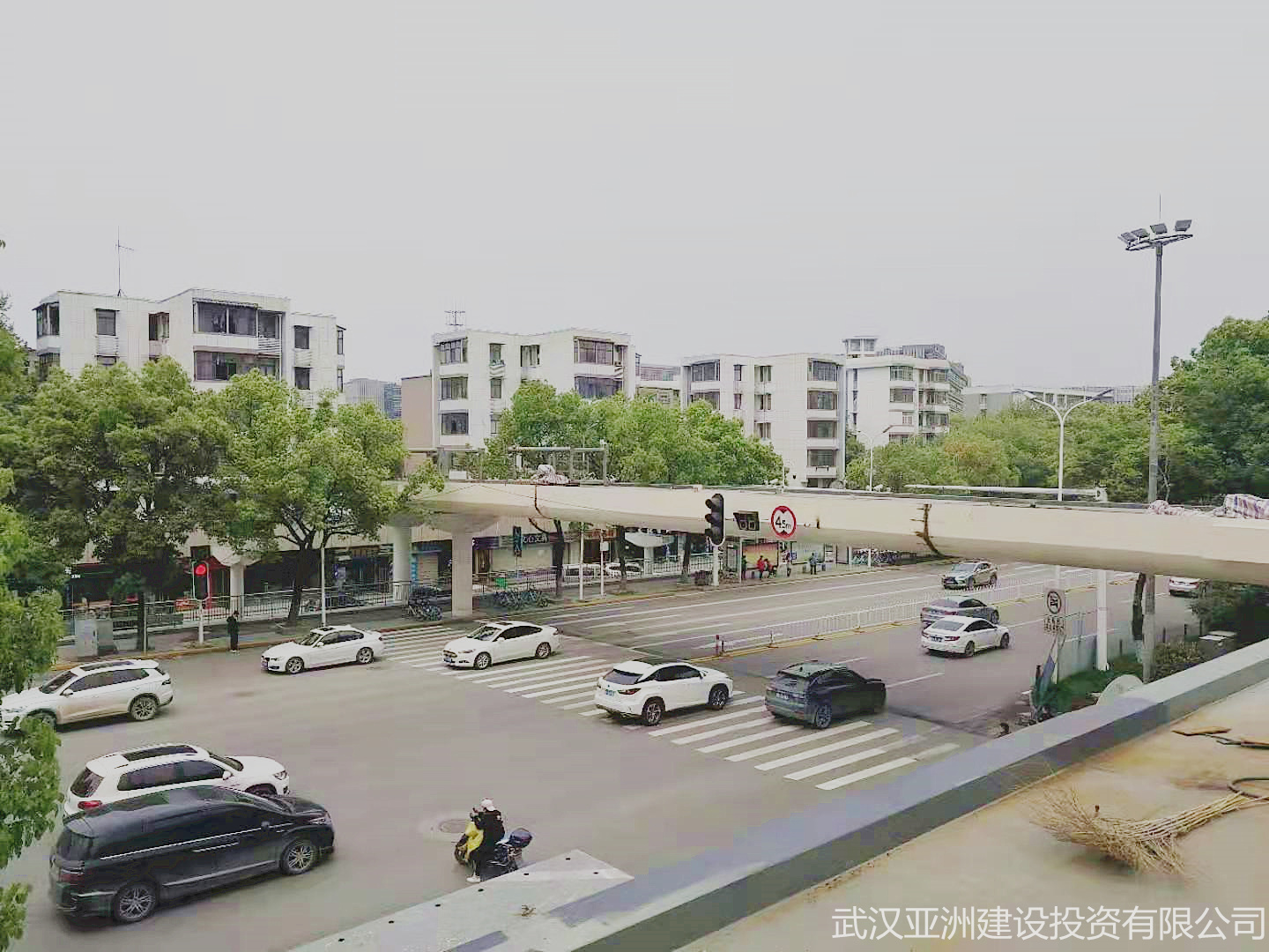 珞瑜東路佳園路人行天橋